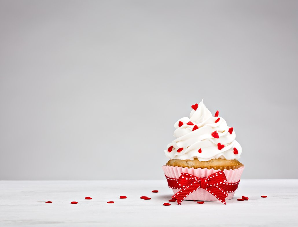 Oslaďte si život božskými valentýnskými cupcakes.