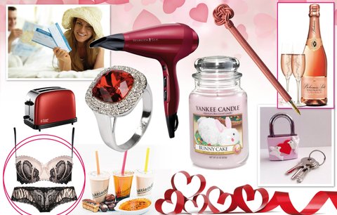 Valentýn: Tipy na romantické a originální dárky!