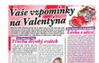 Vaše vzpomínky na Valentýna