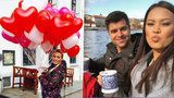 Projížďky po Vltavě, romantické večeře, dovádění na horách: Podívejte se, jak Valentýna strávily české celebrity