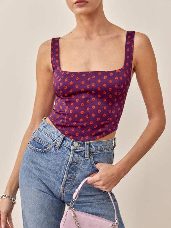 Top, Reformation, 3950 Kč, thereformation.com