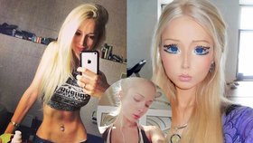 Valeria Lukyanova bez make-upu vypadá v obličeji úplně normálně.