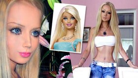 Valeria Lukyanova vypadá  jako panenka Barbie