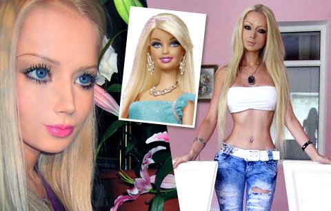 Valeria Lukyanova vypadá  jako panenka Barbie