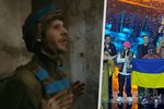 Ukrajinský voják v Azovstalu zpívá píseň Stefania, která vyhrála letošní Eurovizi.