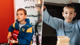 Bohdan (8) přišel při ruském útoku o rodinu: Po měsících utrpení se poprvé usmál!