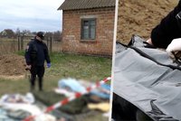Ukrajinci odhalili další zvěrstva Rusů v Boroďance: V masovém hrobu našli i dívku (†15)!