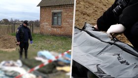 Další masové hroby v osvobozené Boroďance! Nalezeno bylo i tělo 15leté dívky