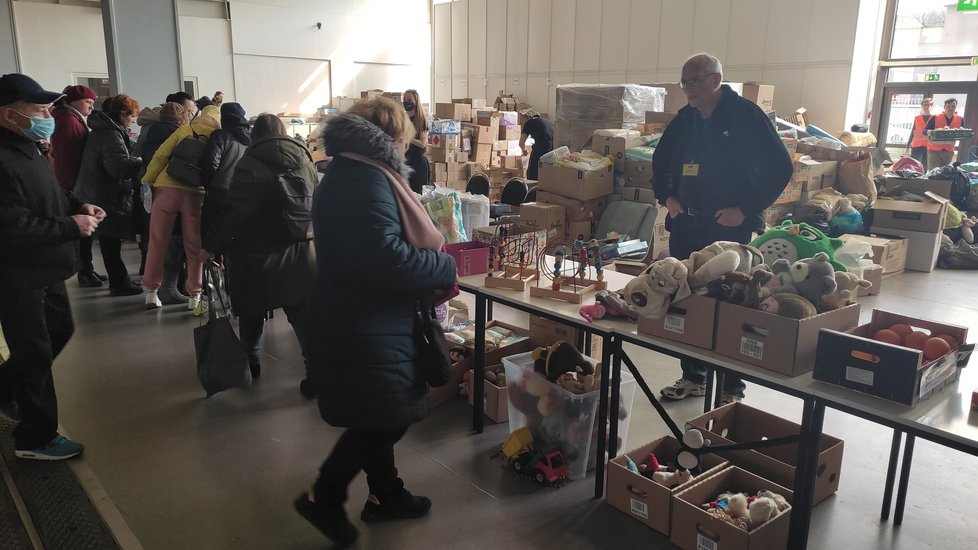 Jihomoravské Asistenční centrum pomoci Ukrajině na brněnském výstavišti fungovalo ve čtvrtek bez jakýchkoliv čekacích dob.