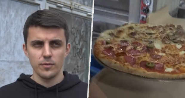 Pavlo rozváží pizzu v obléhaném Charkově: Záchranářům ji objednává celý svět