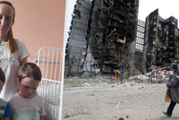 Olena a její dvě děti osleply po výbuchu ruské bomby: Útěk do Polska a náročná operace!