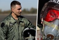 Hrdinský čin pilota Vadyma: Sestřelil ruské drony, musel se katapultovat a stihl zakrvácené selfie!