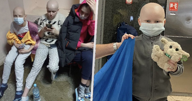 V ostřelovaném Charkově se léčí děti s rakovinou: Ukrývají se ve sklepech, chybí jim léčba