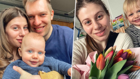 Angelina (25) musela kvůli válce na Ukrajině opustit manžela i s dítětem.