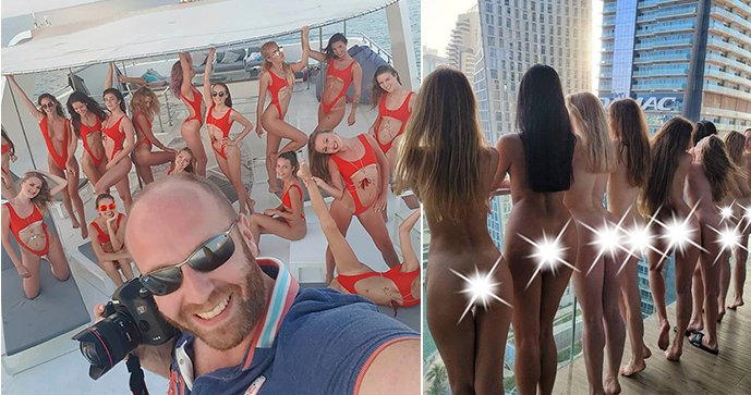 Autor sexy fotek z mrakodrapu v Dubaji: S krasotinkami zůstal kvůli válce uvězněný na Kypru!