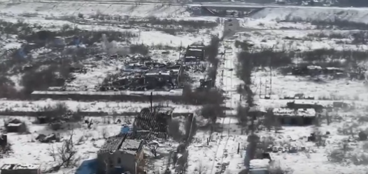 Ukrajinská armáda vyhodila do povětří nepřátelský tank.