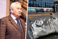 Úlomky rakety přistály v jídelně: Bývalý ukrajinský premiér má po bombardování poničený dům