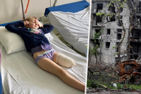 Válka na Ukrajině zasáhla i malé děti: Maryna (5) přišla o nohu!