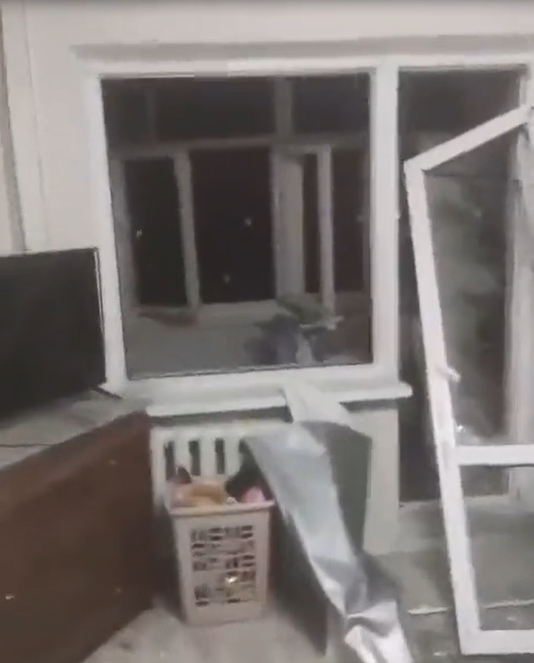 Ukrajinka natočila syrové video bezprostředně po ruském útoku na město Uman.
