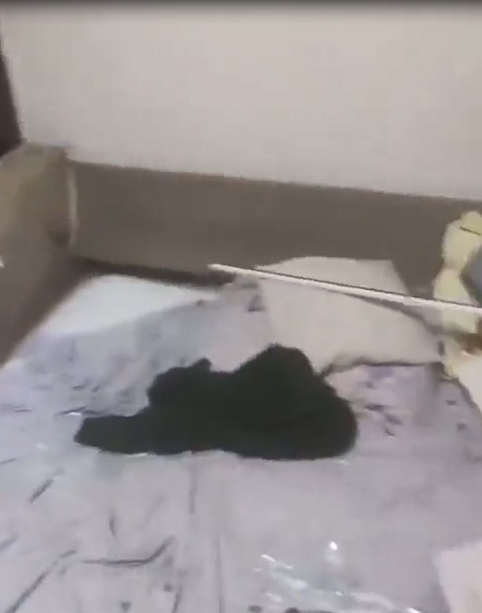 Ukrajinka natočila syrové video bezprostředně po ruském útoku na město Uman.