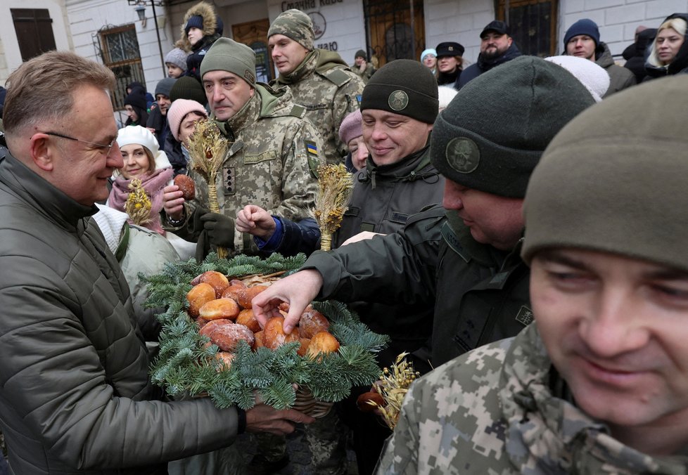 Vánoce na Ukrajině: Válka pokračovala i na Štědrý den (24. 12. 2023).