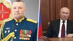 Další Putinův obětní beránek? Ruský prezident poslal generála Vladyslava Yershova do domácího vězení