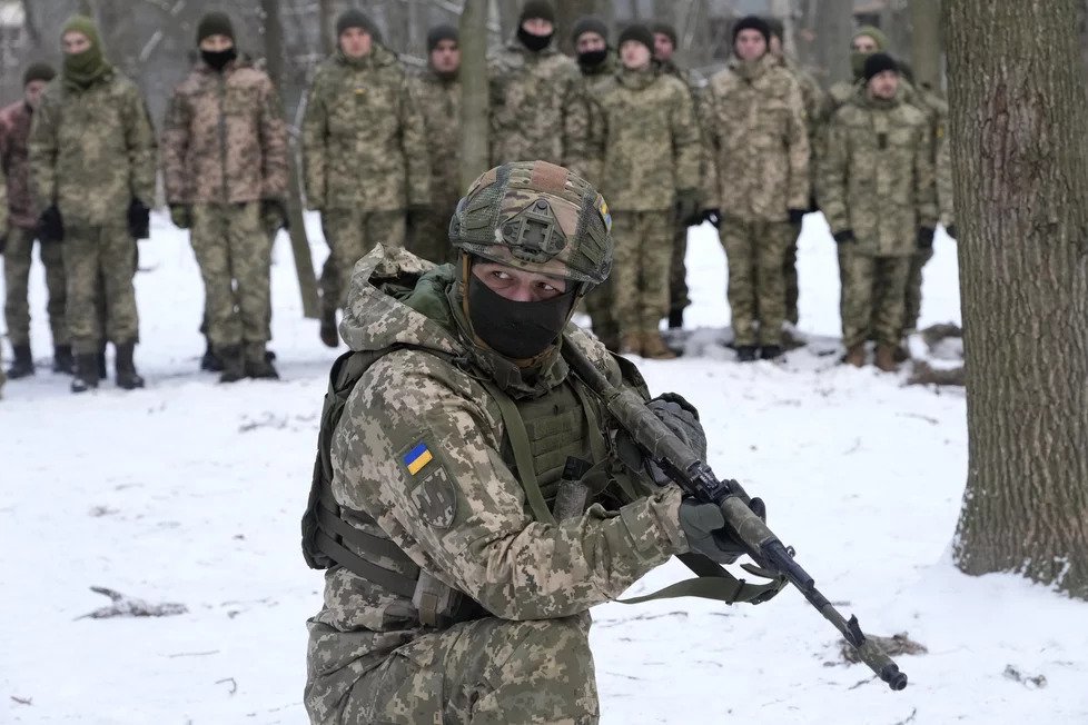 Ukrajinský voják.