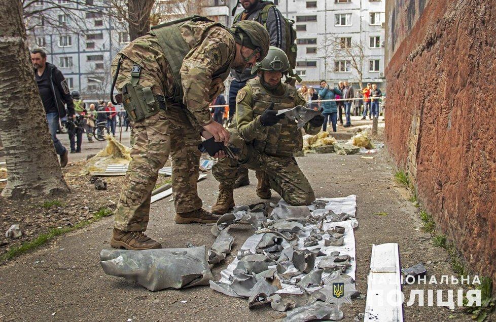 Útok na ukrajinské  Záporoží. (22.3.2023)