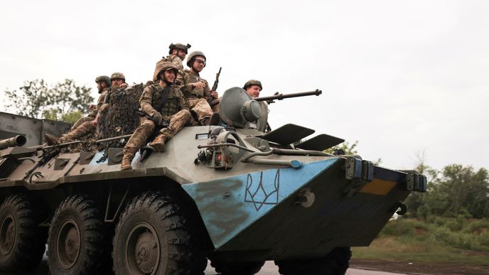 Válka na Ukrajině: Ukrajinské ozbrojené síly v Bachmutu