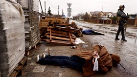 Válka na Ukrajině: Důkazy ruské krutosti v Buče (3.4.2022)