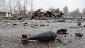 Válka na Ukrajině: Zkáza ve městě Černihiv (2. 4. 2022)