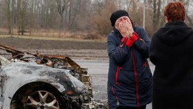 Válka na Ukrajině: Zkáza ve městě Černihiv (2. 4. 2022)