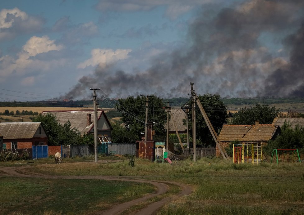 Válka na Ukrajině: Evakuace na Donbasu (12. 7. 2022)