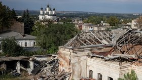 Válka na Ukrajině: Pozůstatky ruského řádění v Izjumu (20. 9. 2022)