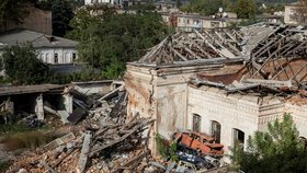 Válka na Ukrajině: Pozůstatky ruského řádění v Izjumu (20. 9. 2022)
