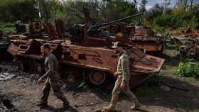 Válka na Ukrajině: Pozůstatky ruského řádění v Izjumu (20. 9. 2022)