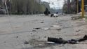 Válka na Ukrajině: Ulice Kyjeva téměř dva měsíce po začátku invaze (17.4.2022)