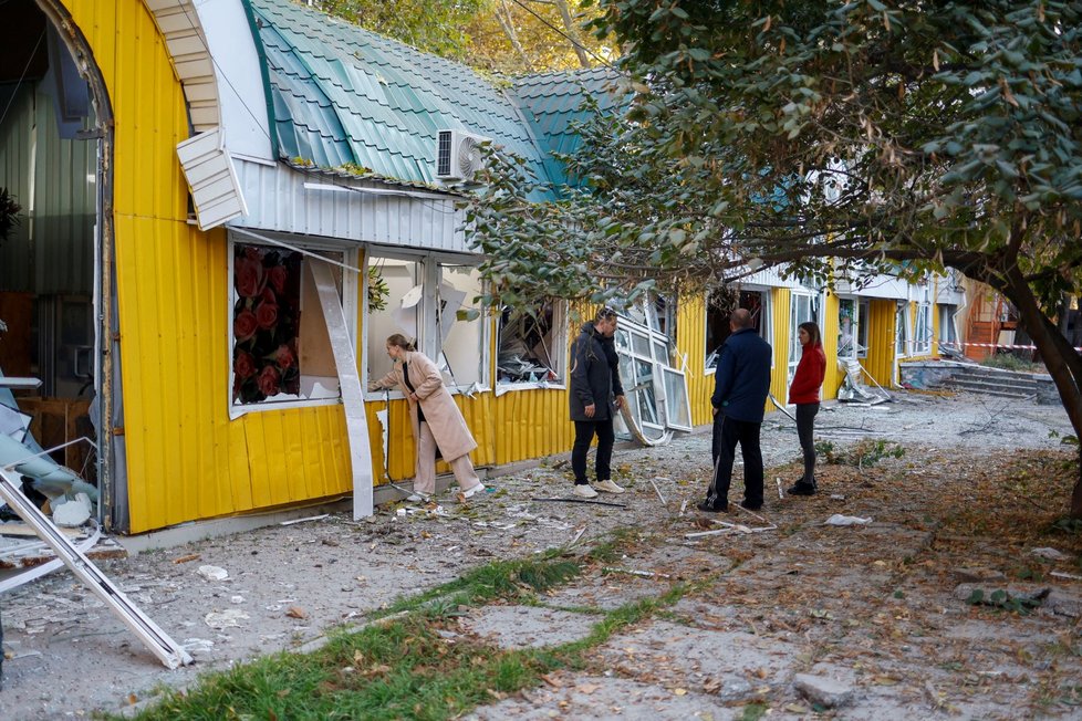 Válka na Ukrajině: Další snímky z ostřelovaného Mykolajivu
