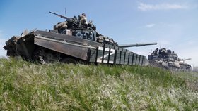Válka na Ukrajině: Proruské jednotky v Doněcké republice (6.5.2022)