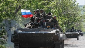 Válka na Ukrajině: Ruští vojáci v Mariupolu (20. 5. 2022)
