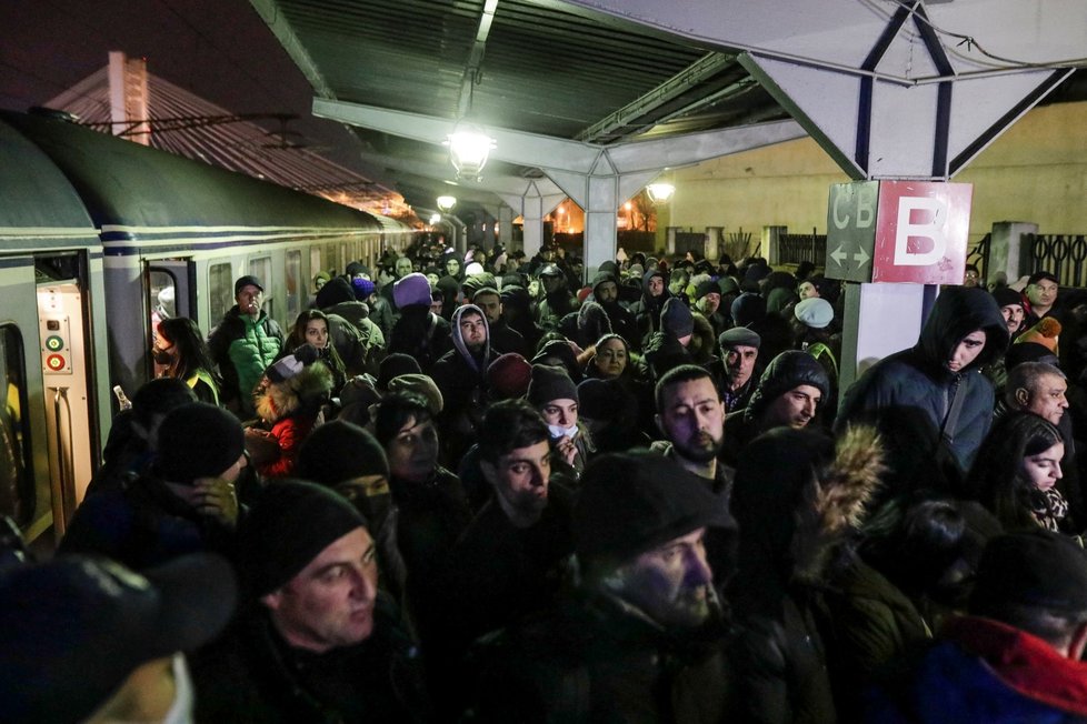 Válka na Ukrajině: Uprchlíci v Rumunsku (4.3.2022)