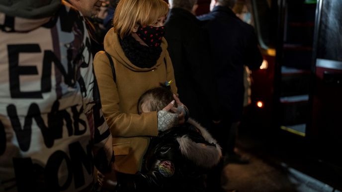 Válka na Ukrajině: Uprchlíci z Ukrajiny v Řecku (28.2.2022)
