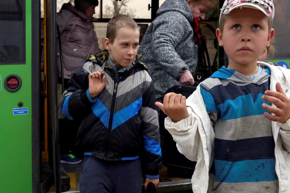 Válka na Ukrajině: Uprchlíci v Oděse (16.4.2022)