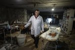 Jurij Kuzněcov, který byl během invaze po dobu dvou měsíců jediným lékařem v celém městě Izjum
