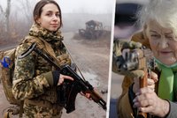 Drsná krása aneb půvabné Ukrajinky ve zbrani: Věk žen nehraje v armádě roli!