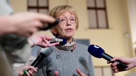 Poslankyně ANO Helena Válková zůstává ve funkci vládní zmocněnkyně pro lidská práva (16. 1. 2019)