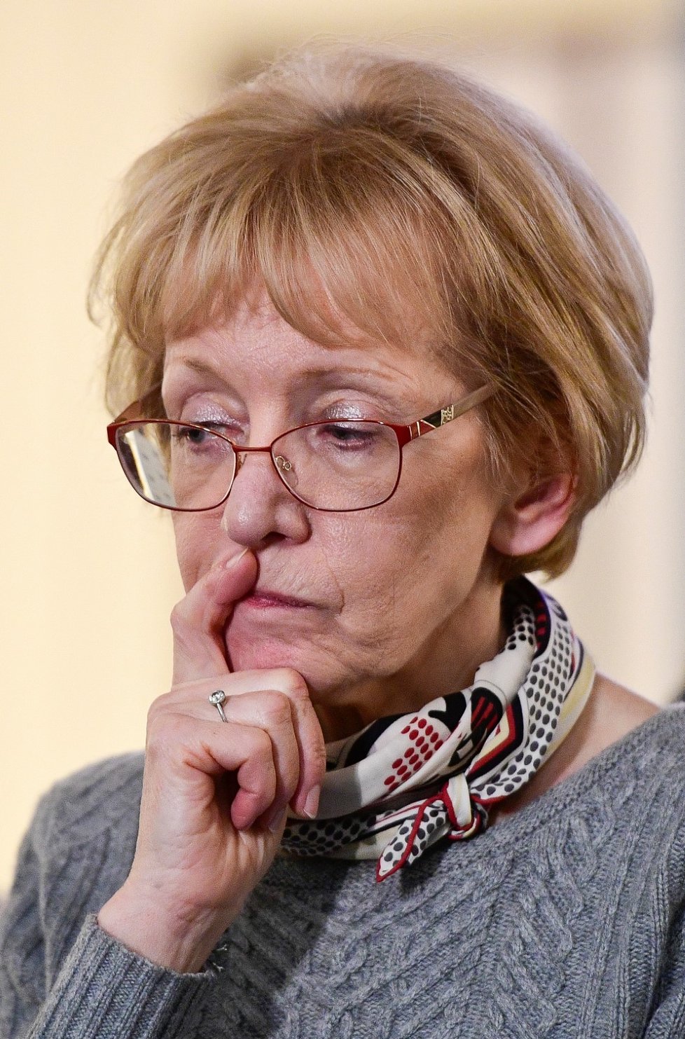 Poslankyně ANO Helena Válková zůstává ve funkci vládní zmocněnkyně pro lidská práva (16. 1. 2019).
