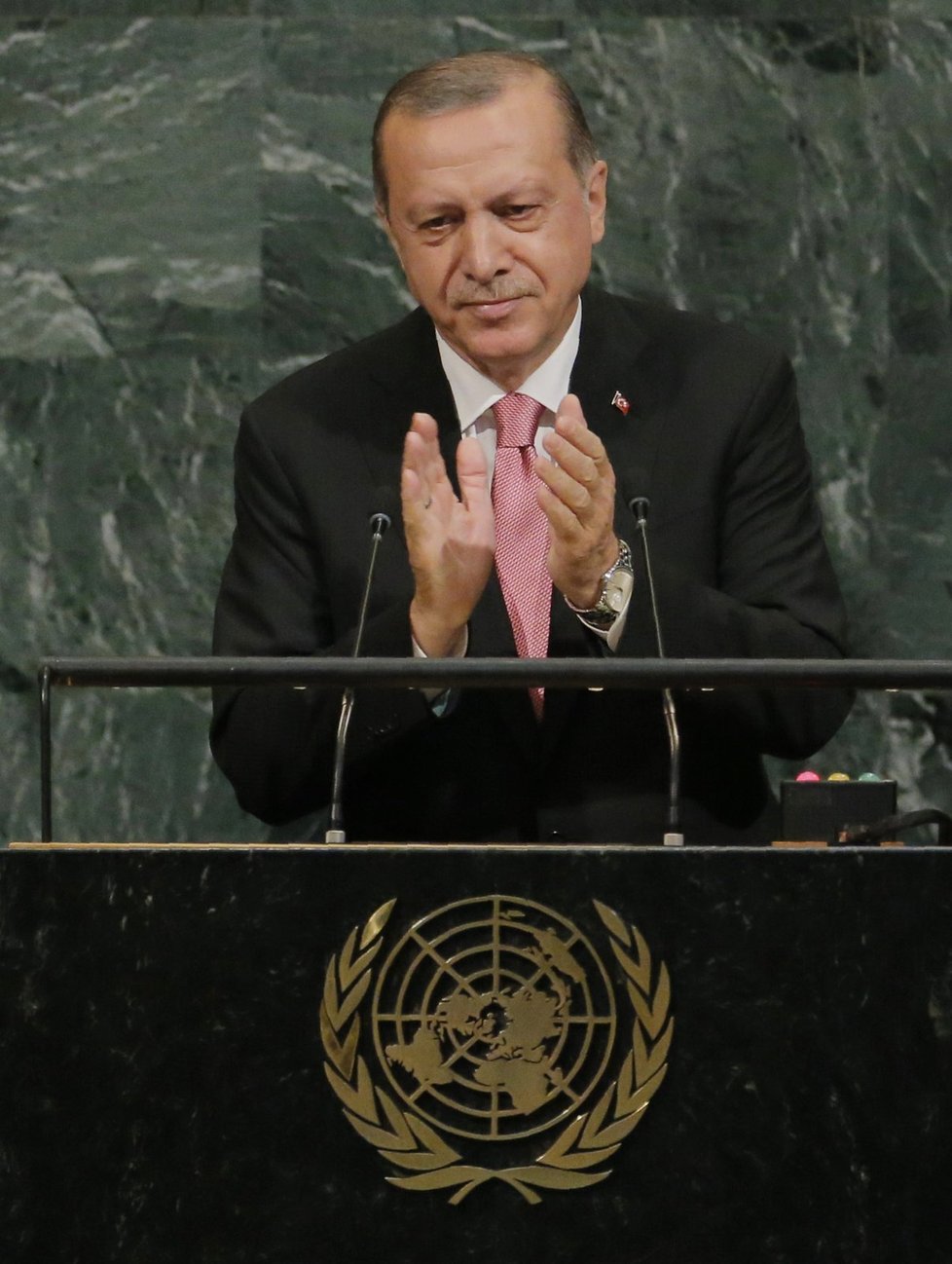 Turecký prezident na Valném shromáždění OSN