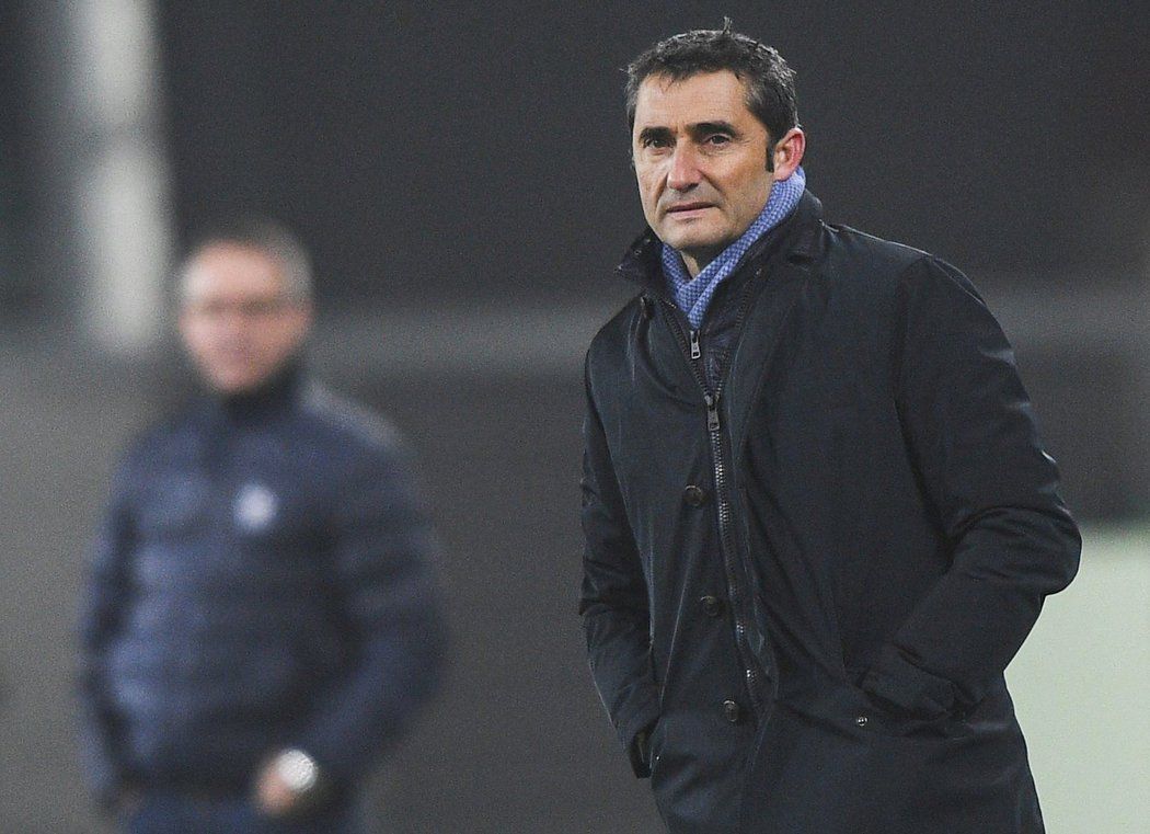 Trenér Athleticu Bilbao Ernesto Valverde