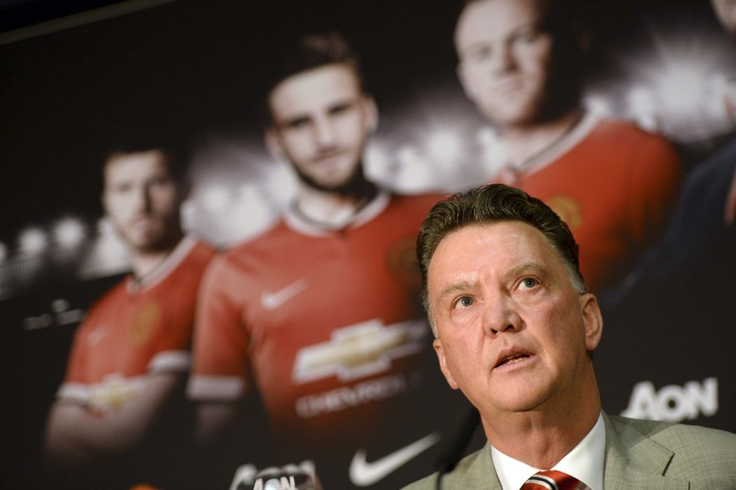 Louis van Gaal byl oficiálně představen jako nový trenér Manchesteru United.